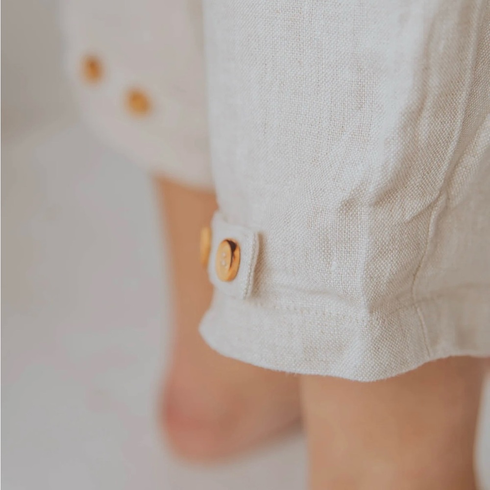 Cedar & Vine Linen Romper - Picture 7 of 8